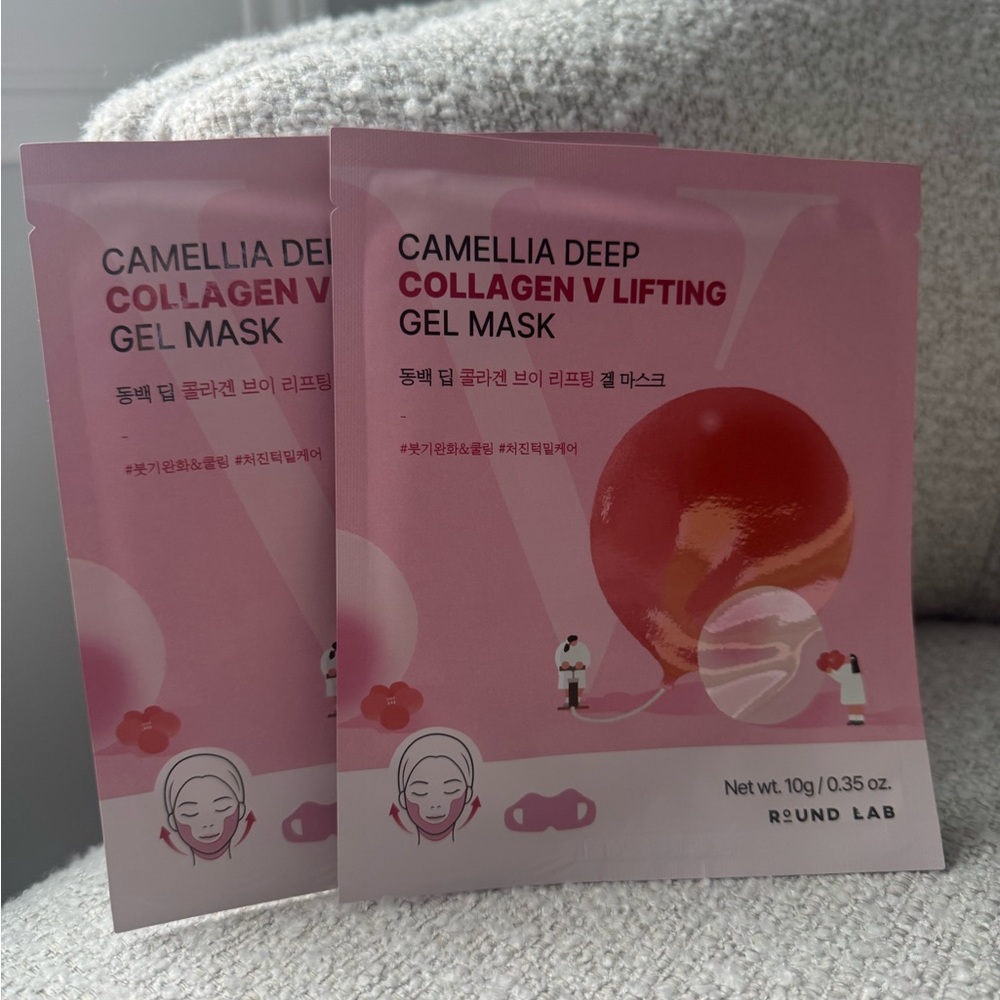 Round Lab Camellia Deep Collagen Gel Mask